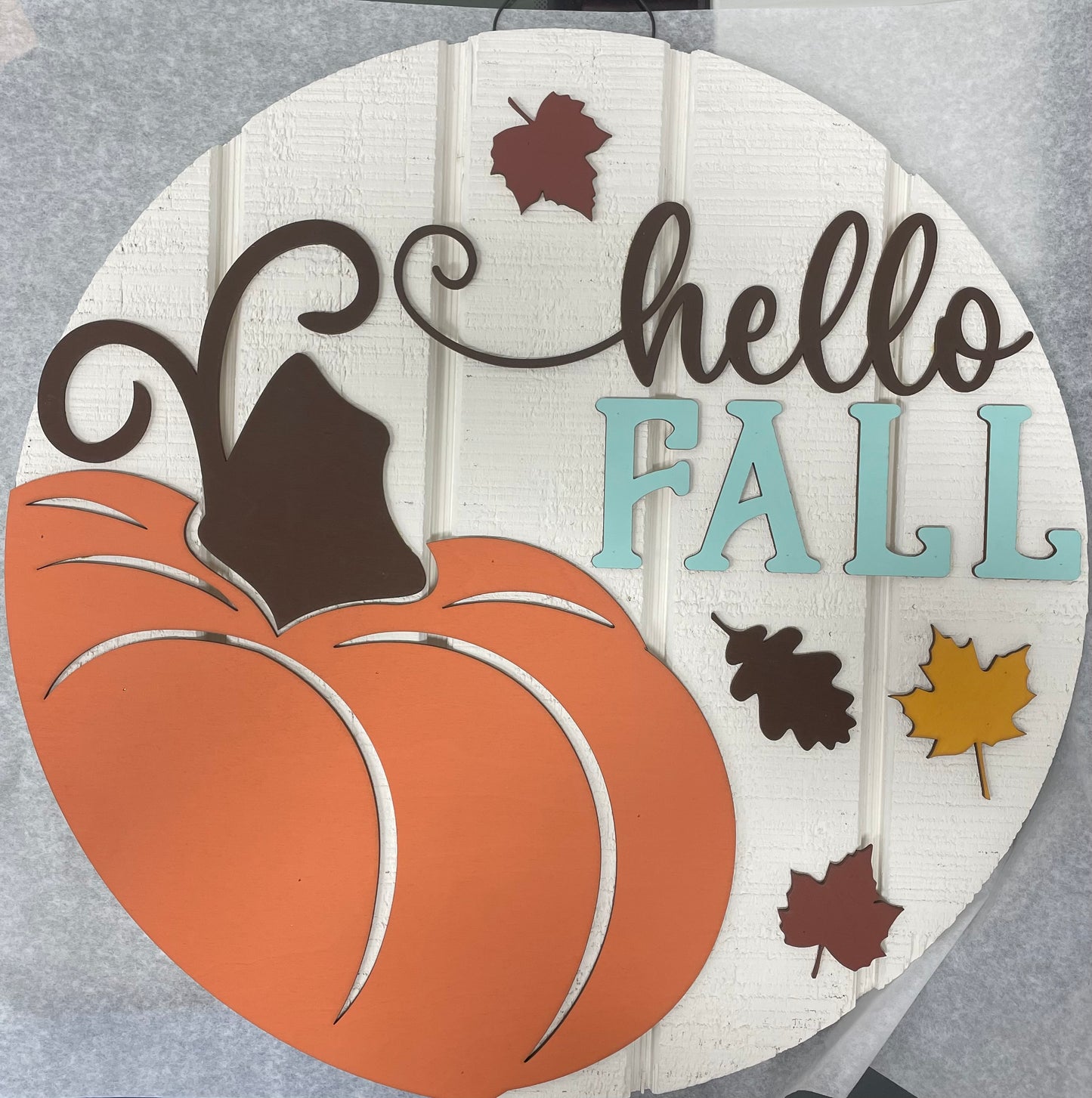 Hello Fall Door Sign